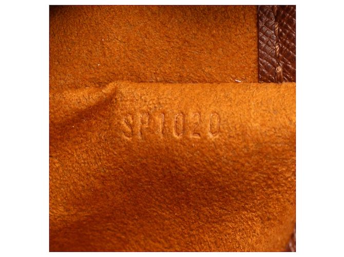 Bolso de hombro Louis Vuitton Monogram Musette Tango de correa corta marrón Castaño - vista 6