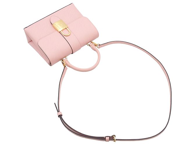 Borsa Louis Vuitton Epi Locky BB rosa - vista 17