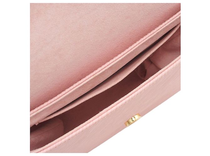 Borsa Louis Vuitton Epi Locky BB rosa - vista 3