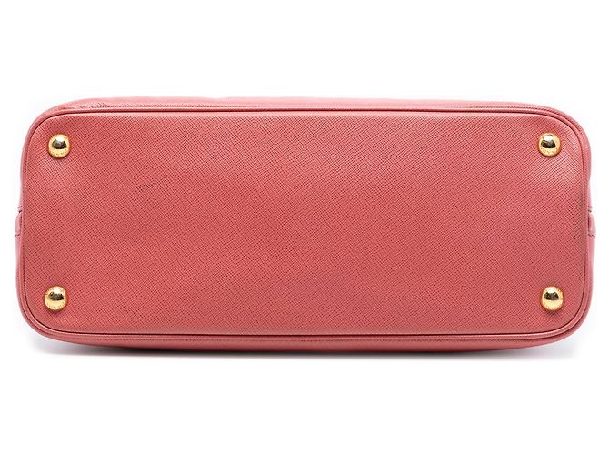 Borsa Prada Medium Saffiano Lux Promenade rosa - vista 3