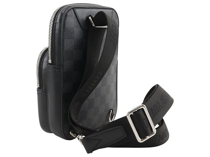 Schultertasche 3D Amazone aus Damier Graphite Schwarz Louis Vuitton - Ansicht 3