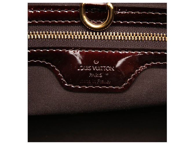 Borsa Louis Vuitton Monogram Vernis Wilshire PM viola Porpora - vista 5