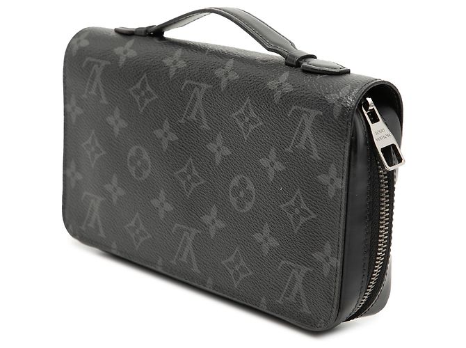 Louis Vuitton Monogram Eclipse Zippy XL Wallet Schwarz - Ansicht 2