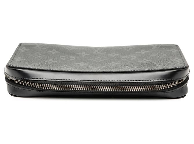 Louis Vuitton Monogram Eclipse Zippy XL Wallet Schwarz - Ansicht 3