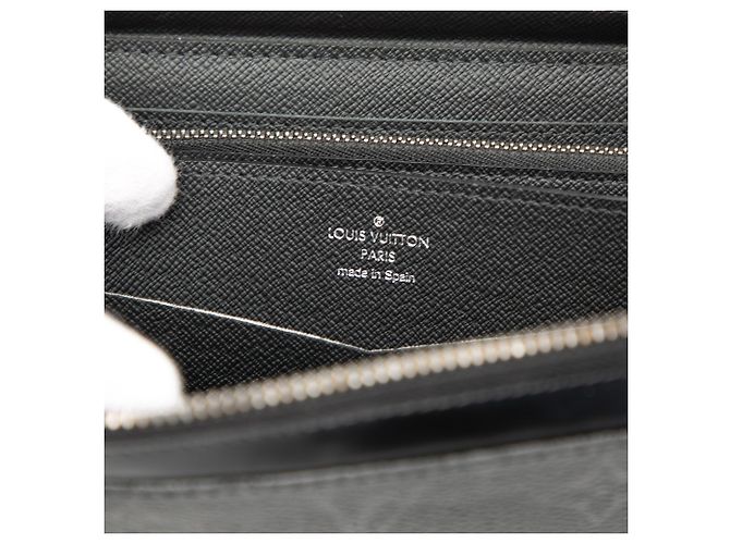 Louis Vuitton Monogram Eclipse Zippy XL Wallet Schwarz - Ansicht 5