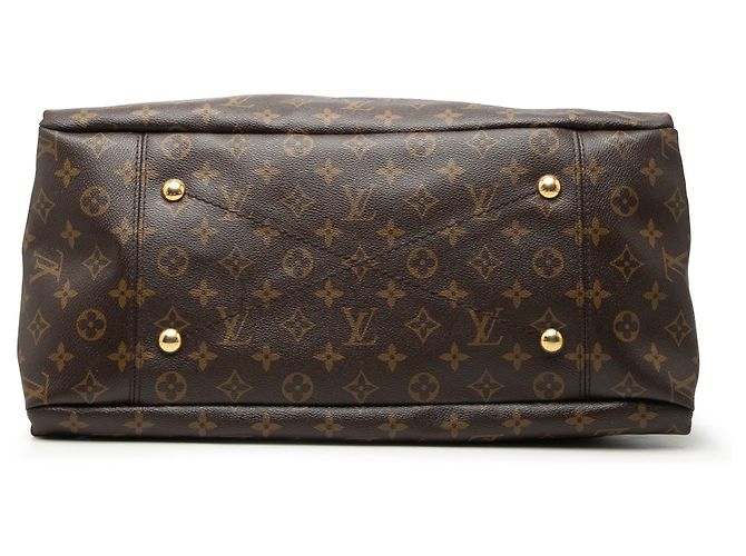 Borsa Hobo Louis Vuitton Monogram Artsy MM marrone - vista 3