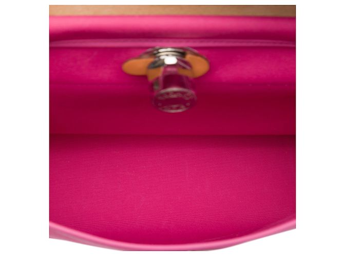 Borsa Hermès Toile Herbag Zip 31 rosa - vista 4