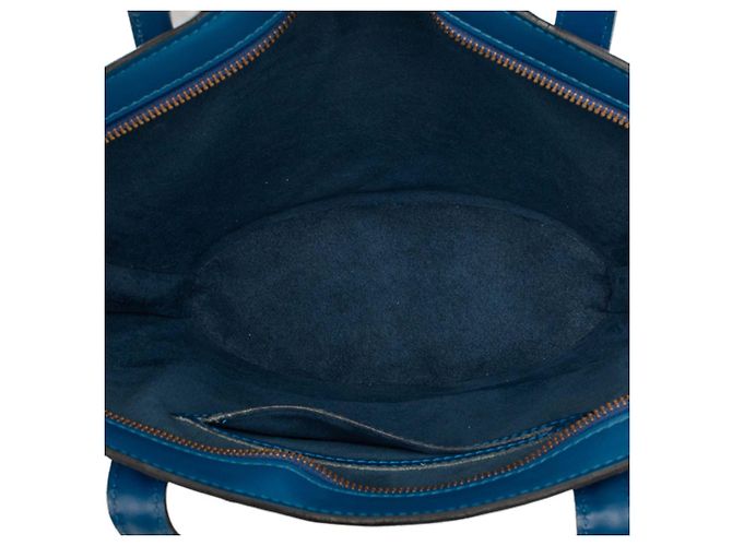 Borsa Louis Vuitton Epi Saint Jacques PM Short Strap blu - vista 4