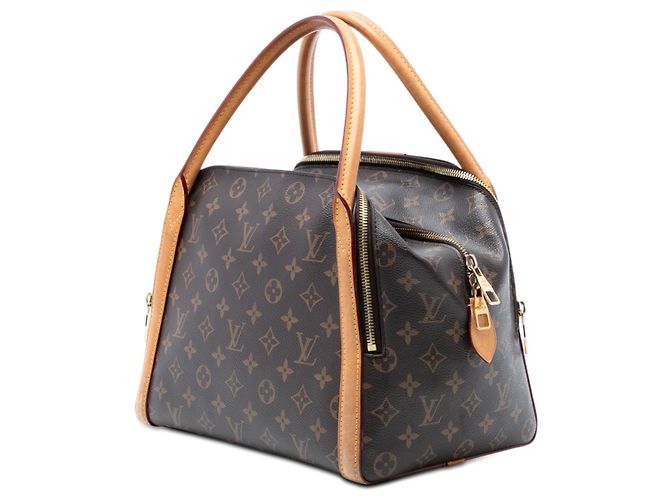 Borsa Louis Vuitton Monogram Marais MM marrone - vista 2