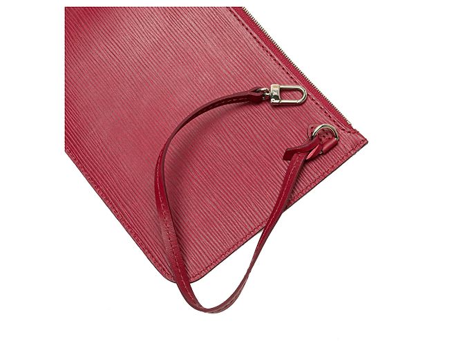 Bolsa Tote Louis Vuitton Epi Neverfull MM rosa - vista 9