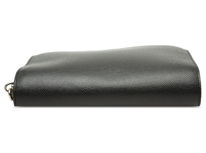 Pochette Baikal in pelle Taiga nera Louis Vuitton Nero - vista 3