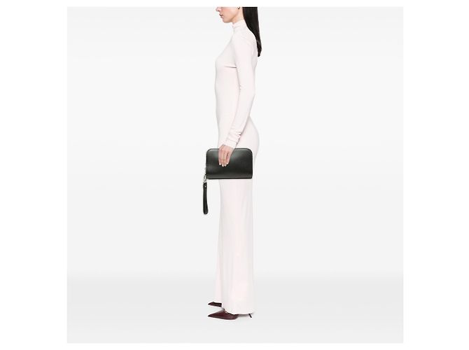 Pochette Baikal in pelle Taiga nera Louis Vuitton Nero - vista 8