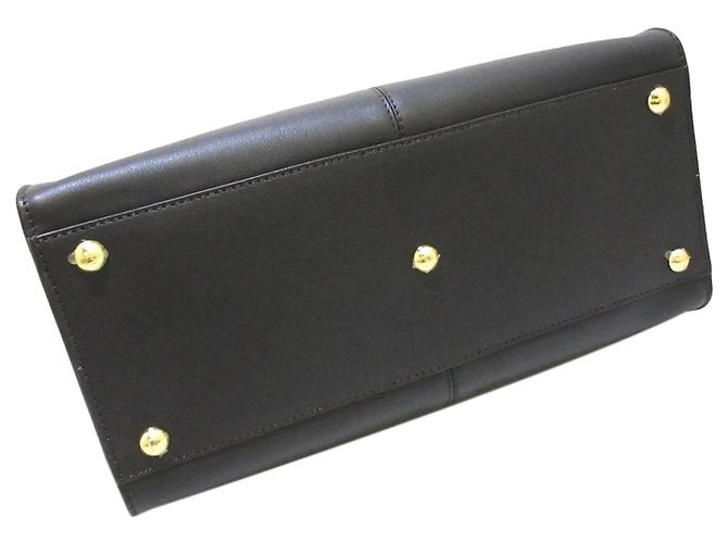 Borsa Fendi Peekaboo X Lite Medium nera Nero - vista 4