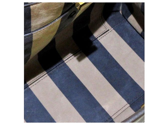 Borsa Fendi Peekaboo X Lite Medium nera Nero - vista 5
