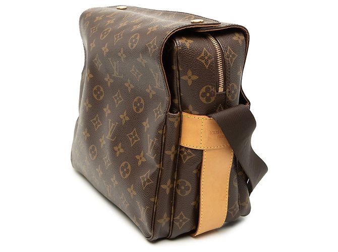 Borsa a tracolla Louis Vuitton Monogram Naviglio marrone - vista 2