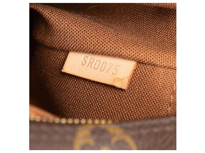 Borsa a tracolla Louis Vuitton Monogram Naviglio marrone - vista 6