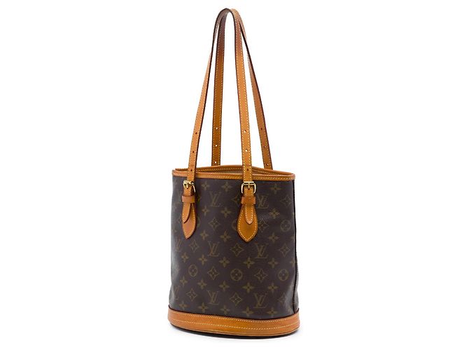 Piccola borsa bucket Monogram marrone Louis Vuitton - vista 2