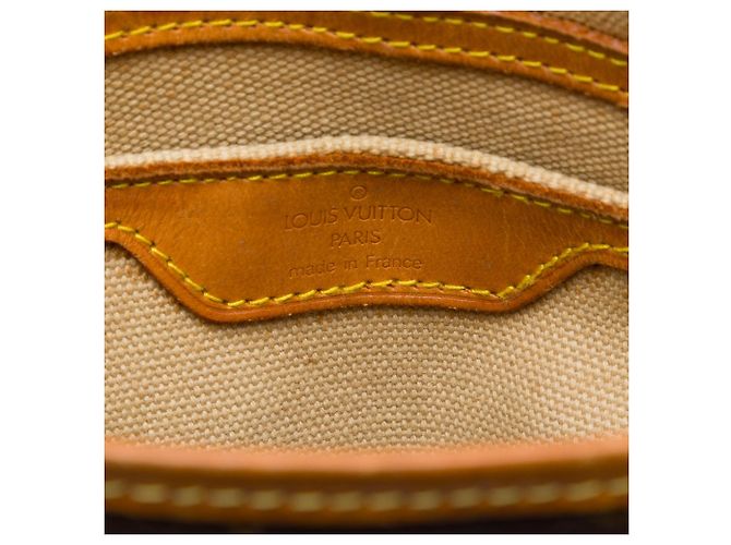 Piccola borsa bucket Monogram marrone Louis Vuitton - vista 5