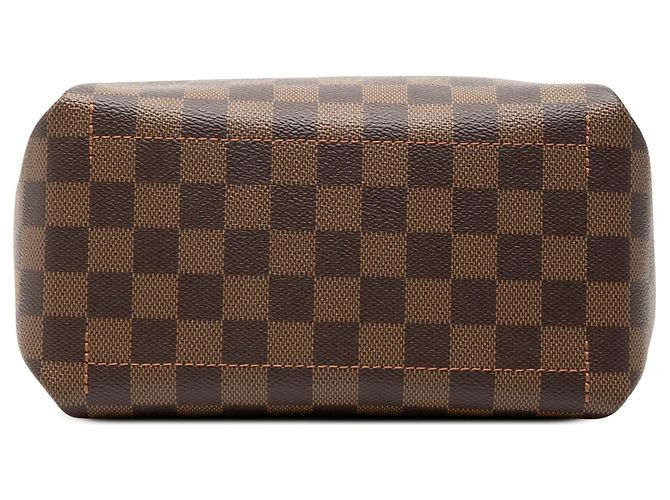 Brauner Louis Vuitton Damier Ebene Belmont PM Satchel - Ansicht 3