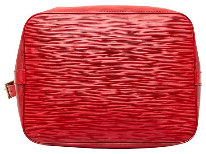 Borsa a secchiello Petit Noe in Epi rosso Louis Vuitton - vista 3