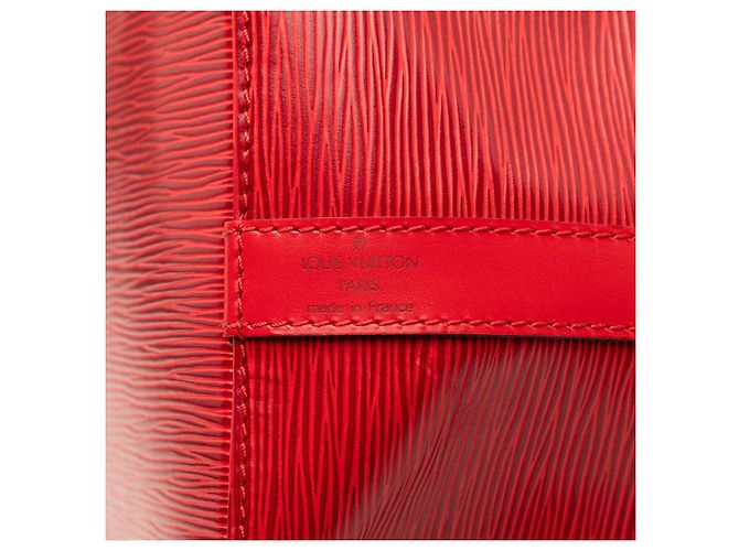 Borsa a secchiello Petit Noe in Epi rosso Louis Vuitton - vista 5