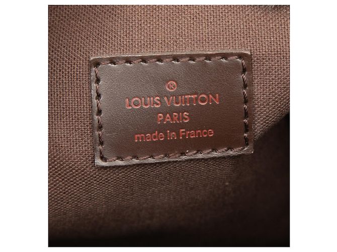 Borsa a tracolla Louis Vuitton Damier Ebene Bosphore marrone - vista 5