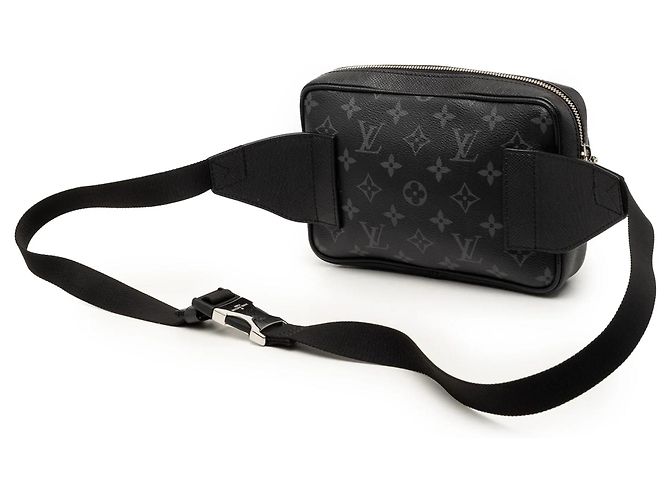Borsa a tracolla Black Louis Vuitton Monogram Eclipse Outdoor Bumbag Belt Bag Nero - vista 2