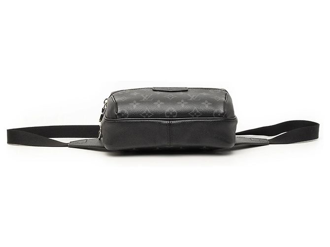 Borsa a tracolla Black Louis Vuitton Monogram Eclipse Outdoor Bumbag Belt Bag Nero - vista 3