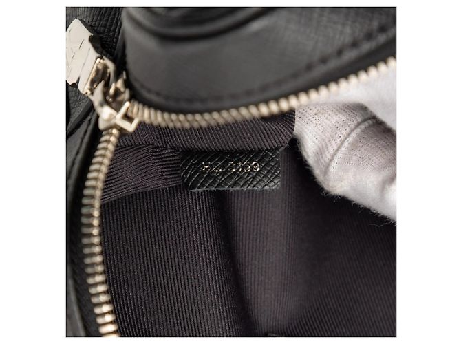 Borsa a tracolla Black Louis Vuitton Monogram Eclipse Outdoor Bumbag Belt Bag Nero - vista 6