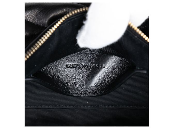 Borsa a tracolla Mini Quilted Lambskin Sade nera Saint Laurent Nero - vista 5