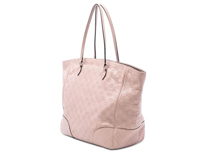 Borsa Tote Gucci Guccissima Bree rosa - vista 2