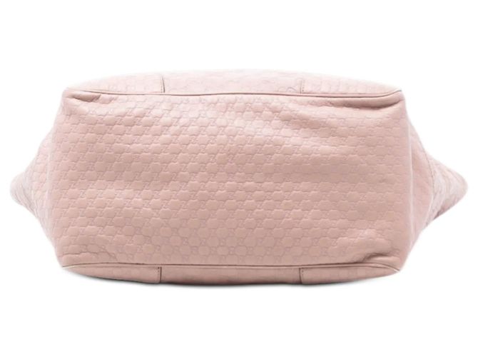 Borsa Tote Gucci Guccissima Bree rosa - vista 3