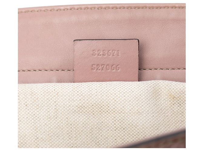 Borsa Tote Gucci Guccissima Bree rosa - vista 5