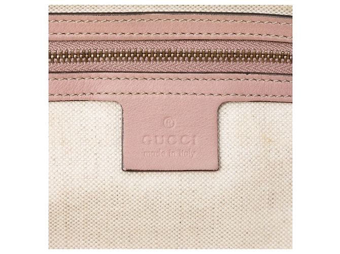Borsa Tote Gucci Guccissima Bree rosa - vista 6