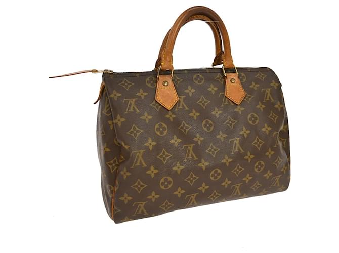 Louis Vuitton Speedy Monogram Canvas 30 Marrone - vista 2