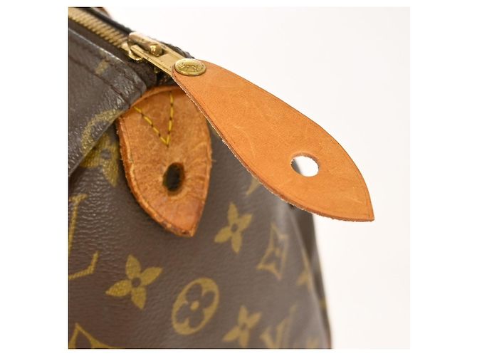 Louis Vuitton Speedy Monogram Canvas 30 Marrone - vista 7