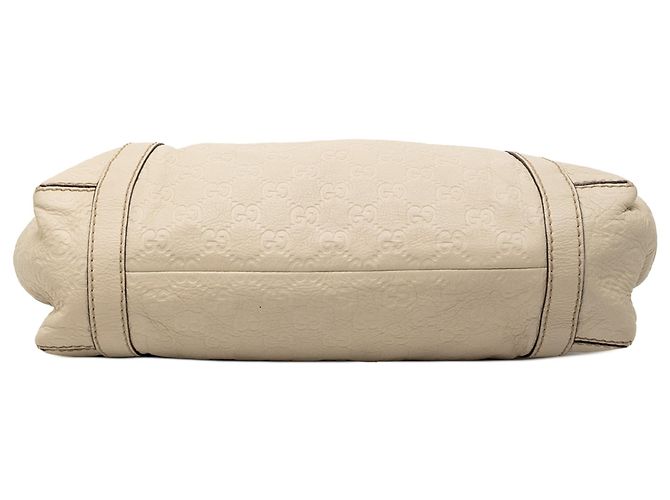 Nuova borsa tote Gucci Guccissima bianca da donna Bianco - vista 3