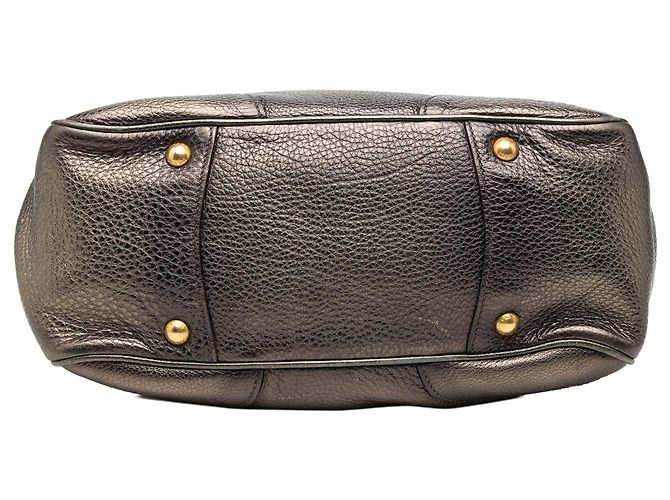 Borsa Tote e Borsa a mano Prada Vitello Daino Antik Shopping, marrone - vista 3