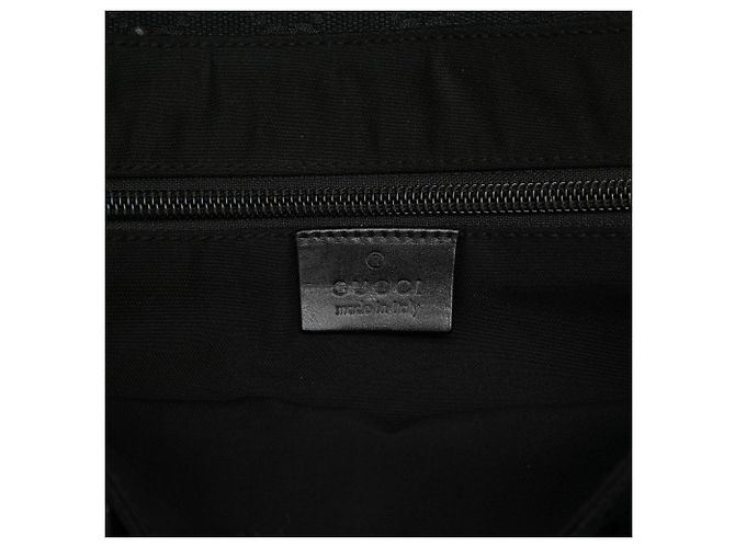 Borsa a tracolla Gucci GG Canvas nera Nero - vista 5