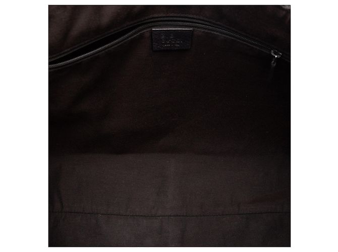 Tote Abbey GG Nylon D Ring marrone Gucci - vista 4