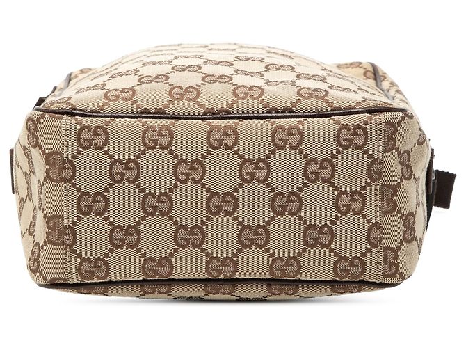 Borsa a tracolla Gucci GG Canvas beige - vista 3