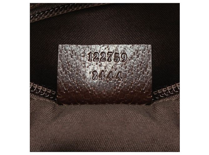 Borsa a tracolla Gucci GG Canvas beige - vista 6