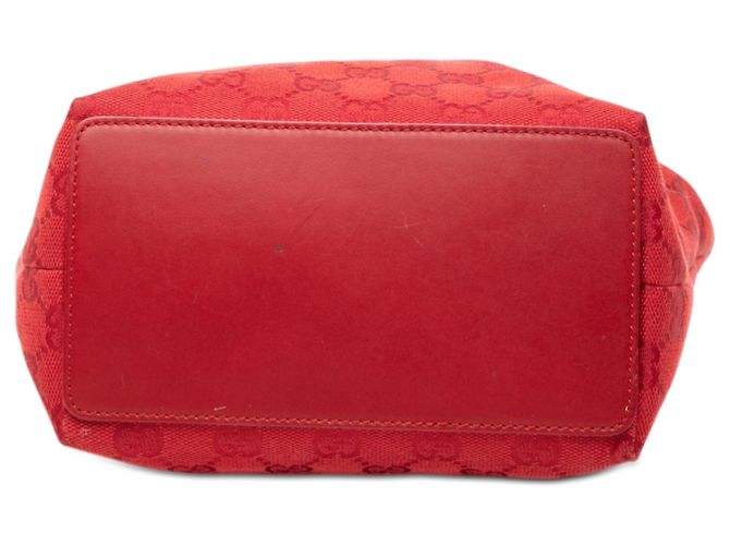 Rote Gucci GG Canvas Tote - Ansicht 3