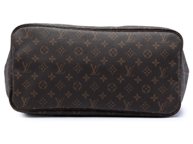 Borsa Tote Louis Vuitton Monogram Neverfull GM marrone - vista 3