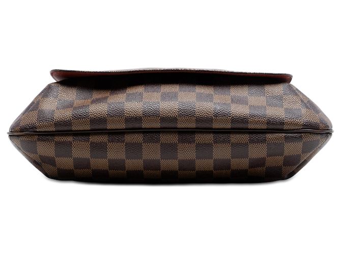 Borsa a tracolla Louis Vuitton Damier Ebene Musette Salsa GM marrone - vista 3