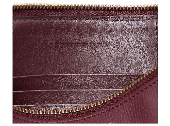 Borsa a tracolla Peyton in tela Mega Check marrone Burberry - vista 5