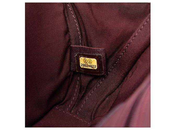 Borsa a tracolla Chanel Mini Coco Boy in agnello trapuntato nero - vista 6