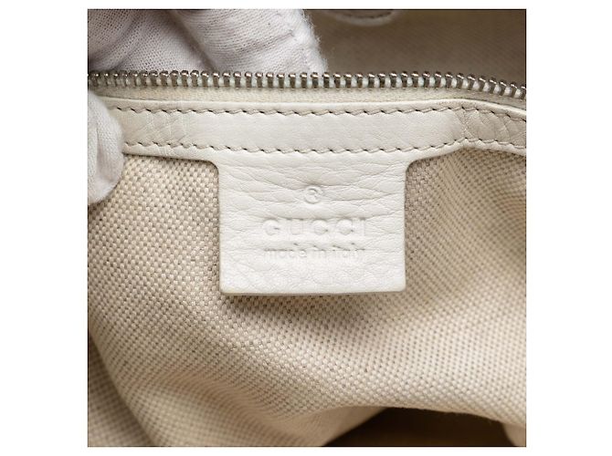 Tote Gucci Guccissima Techno Tag bianco - vista 5