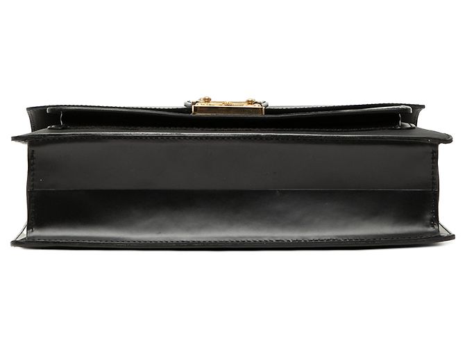 Borsa Louis Vuitton Epi Monceau 28 nera Nero - vista 3