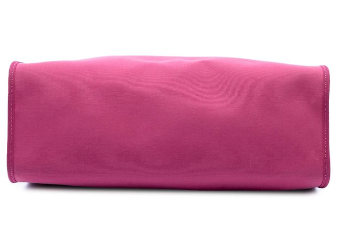 Borsa Hermès Toile Herbag Zip 39 rosa - vista 3